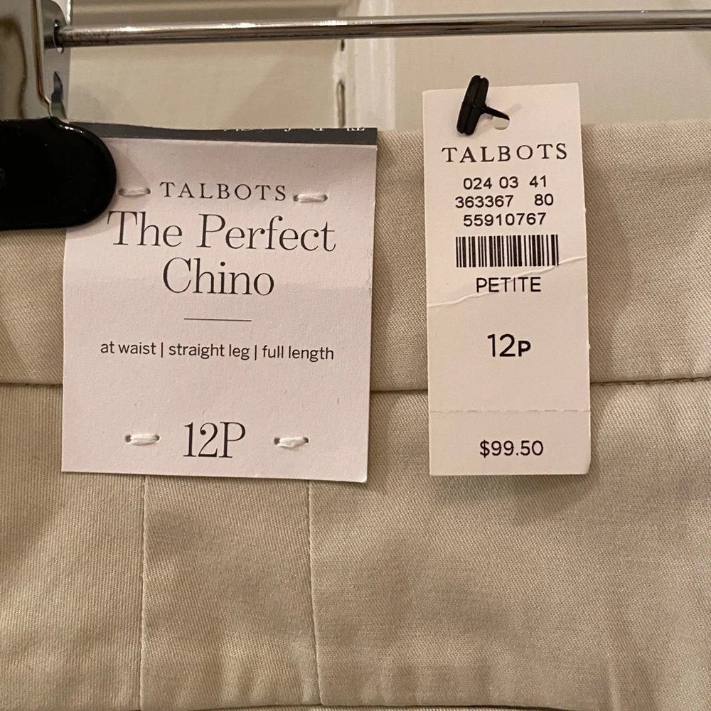 💐 Talbots Khaki “The Perfect Chino” - Picture 5 of 11